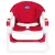 Chicco Chairy 2in1 székmagasító ülőke és kisszék -  Ladybug piros