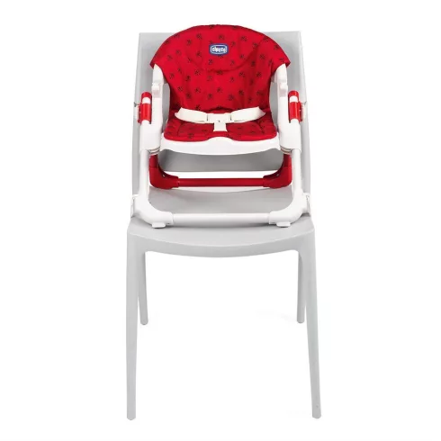 Chicco Chairy 2in1 székmagasító ülőke és kisszék -  Ladybug piros