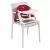Chicco Chairy 2in1 székmagasító ülőke és kisszék -  Ladybug piros