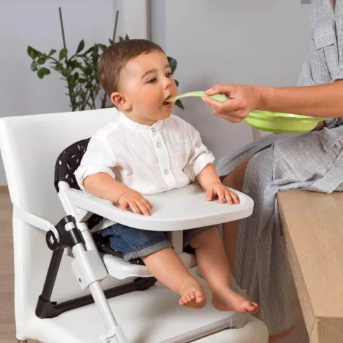 Chicco Chairy 2in1 székmagasító ülőke és kisszék -  Ladybug piros