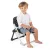 Chicco Chairy 2in1 székmagasító ülőke és kisszék -  Ladybug piros