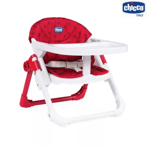 Chicco Chairy 2in1 székmagasító ülőke és kisszék -  Ladybug piros