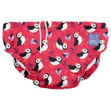 BambinoMio úszópelenka S 5-7 kg - Puffin Parade
