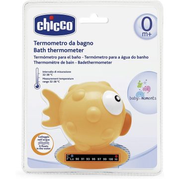 Chicco halacska vízhőmérő 32-38°C - narancssárga