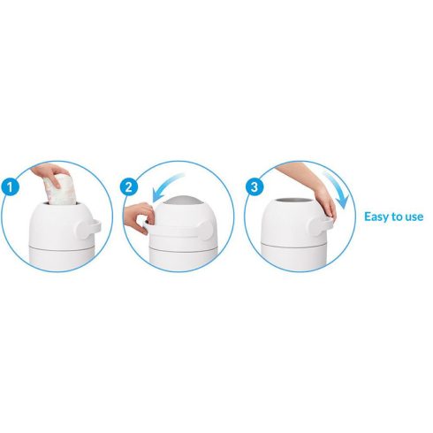 Chicco pelenkatároló konténer - Pink (rózsaszín)