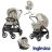   Inglesina Aptica Quattro 4in1 babakocsi szett I-Size Darwin hordozóval - Cachemire Beige