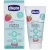 Chicco eper ízű fluormentes fogkrém 50 ml xilittel 1-5 év