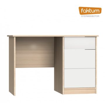   Faktum Alda Classic íróasztal - Coimbra / magasfényű  fehér 