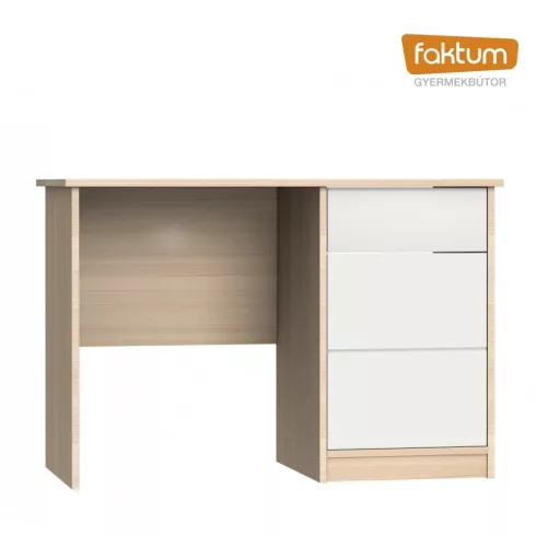 Faktum Alda Classic íróasztal - Coimbra / magasfényű  fehér 