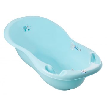   Tega Baby 102 cm leereszthetős babakád - DOG & CAT light blue