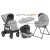 Inglesina Aptica XT 4 in 1 szett I-Size Darwin hordozóval - Horizon Grey
