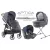 Inglesina Aptica Quattro 4in1 babakocsi szett I-Size Darwin hordozóval - Indigo Denim