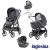 Inglesina Aptica Quattro 4in1 babakocsi szett I-Size Darwin hordozóval - Indigo Denim