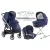 Inglesina Aptica Quattro 4in1 babakocsi szett I-Size Darwin hordozóval - Indigo Denim