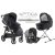 Inglesina Aptica Quattro 4in1 babakocsi szett I-Size Darwin hordozóval - Mystic Black