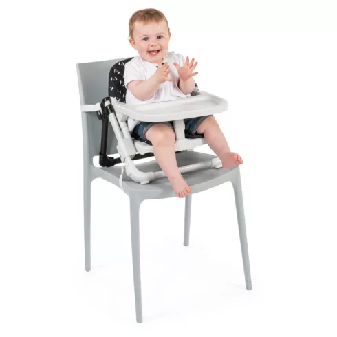 Chicco Chairy 2in1 székmagasító ülőke és kisszék - Bunny szürke