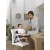 Chicco Chairy 2in1 székmagasító ülőke és kisszék - Bunny szürke
