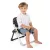 Chicco Chairy 2in1 székmagasító ülőke és kisszék - Bunny szürke