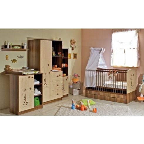 Faktum Makaó Nagyszekrény szilva/juhar - zsiráf 