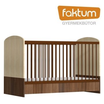 Faktum Makaó átalakítható 140-es babaágy - szilva/juhar