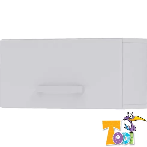 Todi White Bunny babaszoba  - erezett fehér /magasfényű fehér