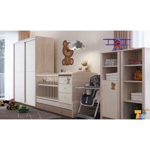 Todi Teddy babaszoba II. - szil/cappuccino/vanília