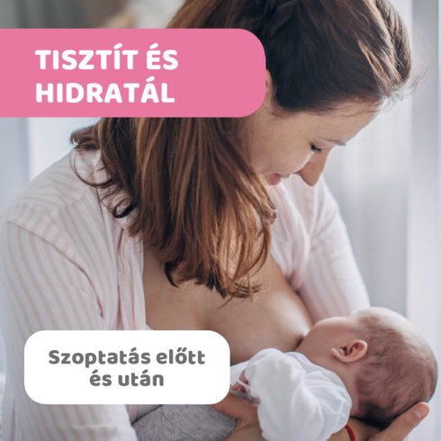 Chicco melltörlőkendő szoptatás előtt -és után - 16 db