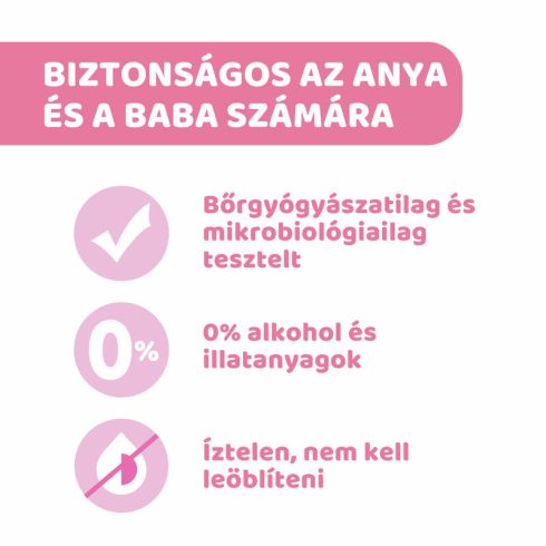 Chicco melltörlőkendő szoptatás előtt -és után - 16 db