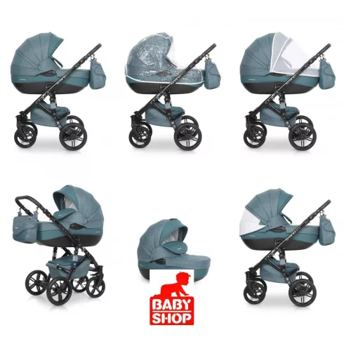 Riko Brano Natural 3:1 multifunkciós babakocsi - Olive