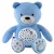 Chicco Baby Bear plüss maci projektor kék 