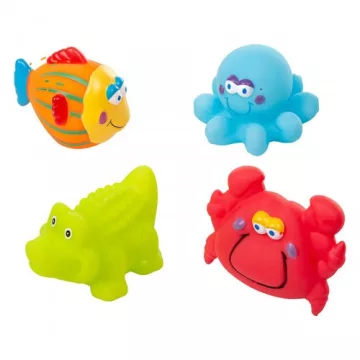 Vízi állatos pancsi figuraszett 4db
