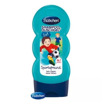 Bübchen 230 ml sampon és fürdető sport 