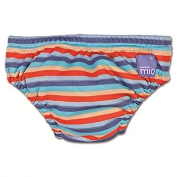 BambinoMio úszópelenka S 5-7 kg - Kék/narancs