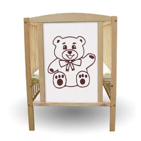 Bajka 60*120 cm kiságy - Integető maci