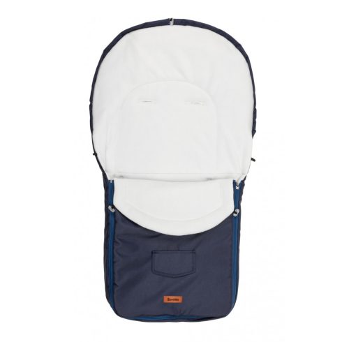 Polár bundazsák babakocsiba - kék