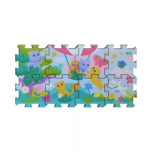 Trefl szivacs puzzle - Csintalan cicák