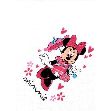 Disney textil tetra pelenka 70*70cm - Minnie esernyős 