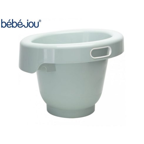 Fürdető vödör  +  Bébé-Jou kádállvány - Sky Green