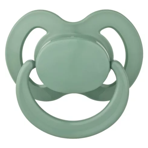 Baby-Nova szilikon fogszabályzós cumi 0 - 6 hó 2db/csom. zöld/szürke
