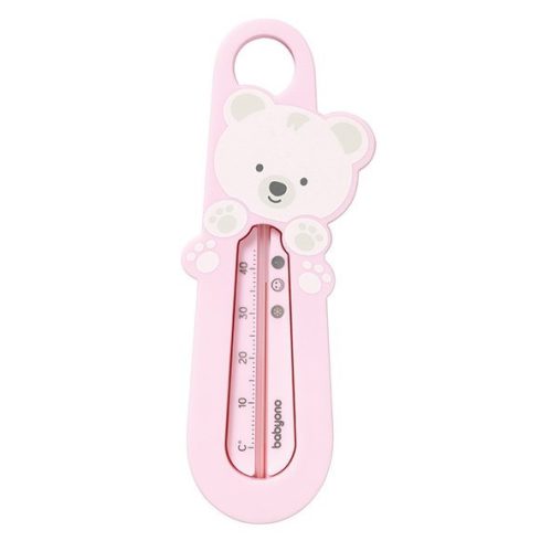 BabyOno Vízhőmérő - rózsaszín maci