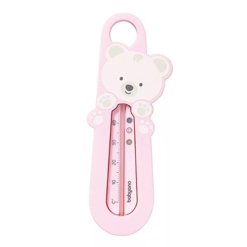 BabyOno Vízhőmérő - rózsaszín maci