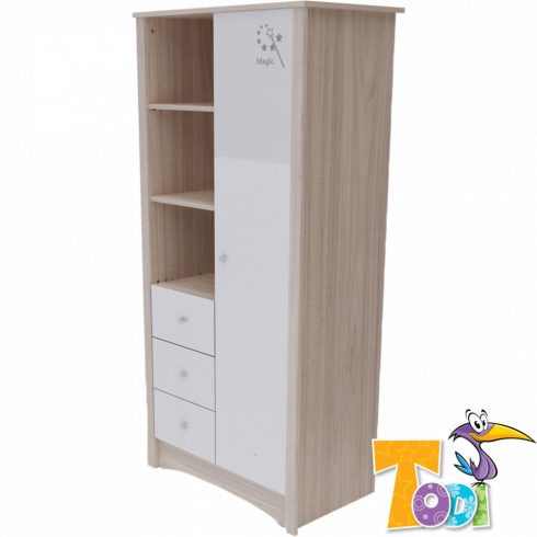 Todi Magic babaszoba III. - szilfa/fényes fehér