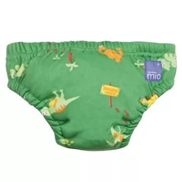 BambinoMio úszópelenka S 5-7 kg - Green Dino