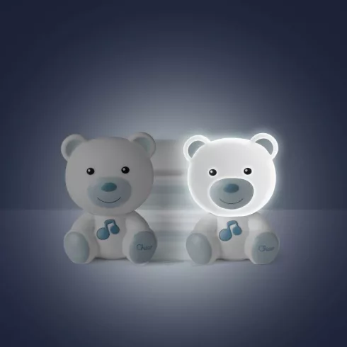 Chicco Dreamlight maci, zenélő éjszakai fény - rózsaszín