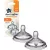 Tommee Tippee Closer To Nature 2db-os szilikon 6+ etetőcumi - gyors folyású