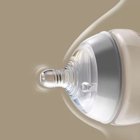 Tommee Tippee Closer To Nature 2db-os szilikon 6+ etetőcumi - gyors folyású