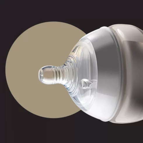 Tommee Tippee Closer To Nature 2db-os szilikon 6+ etetőcumi - gyors folyású
