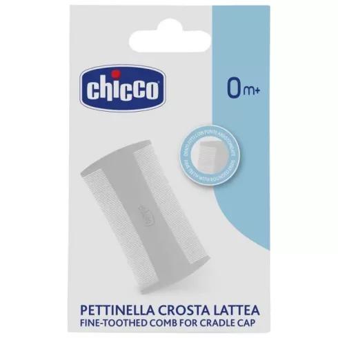 Chicco koszmó kefe - újszülött fejtető tisztításhoz
