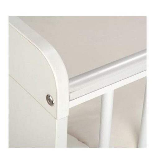 Faktum Alda Jégfehér átalakítható 140-es babaágy - Fehér / magasfényű fehér 