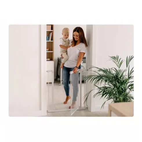 Lionelo Truus Slim biztonsági rács 75-105 cm - fehér